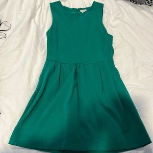 Jcrew like new size small petite green dress